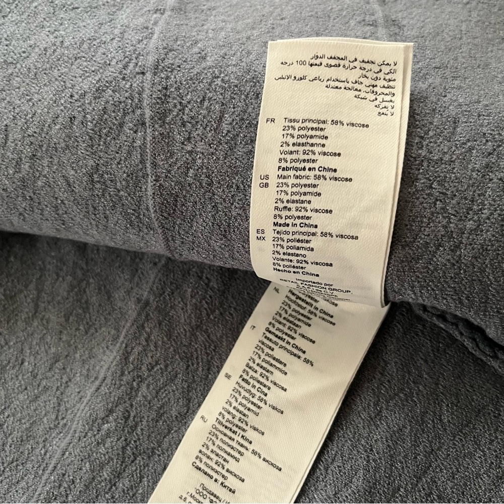 SOLD BNWT Sandro Infinity Cropped Cardigan Blue XS MSRP $295 - Picture 14 of 15